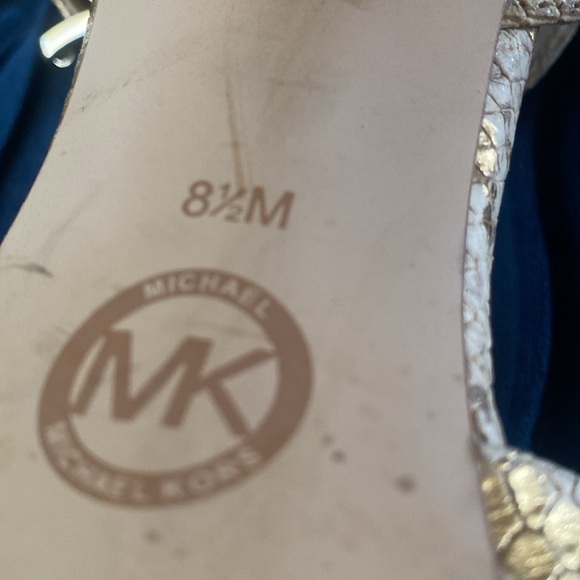 Michael Michael Kors Annalise gold snake embossed - Picture 7 of 13